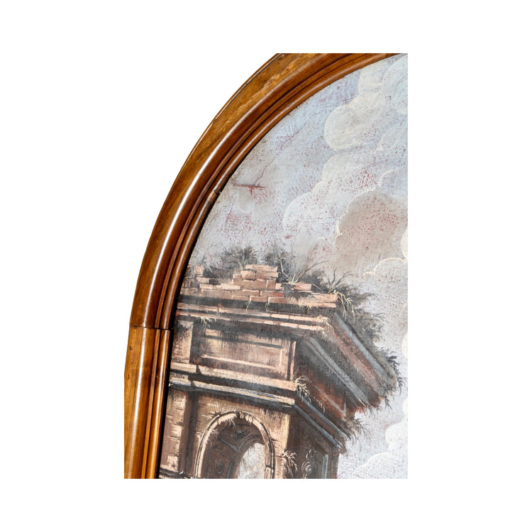 Set of Two Antique Italian Fresco Paintings (X-3063)