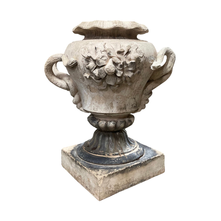 English Terracotta Serpent Planter (V-GMTR)