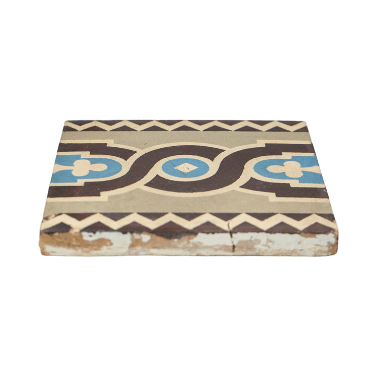 Reclaimed French Encaustic Concrete Tile (ET-HSWJ)