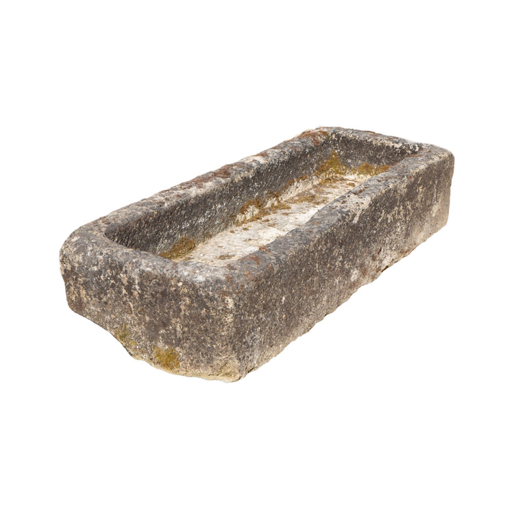 Antique French Limestone Low-line Trough (T-TERP)