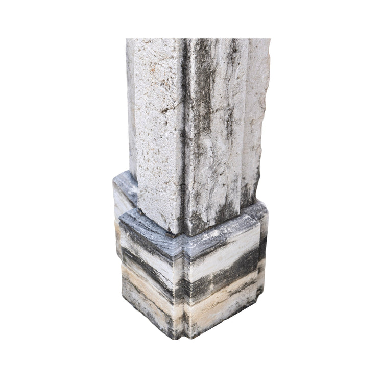 Antique French Limestone Archway (GE-LSNG)