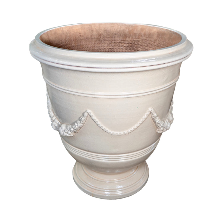 Contemporary French Glazed Terracotta Vase (V-HRFB-A)