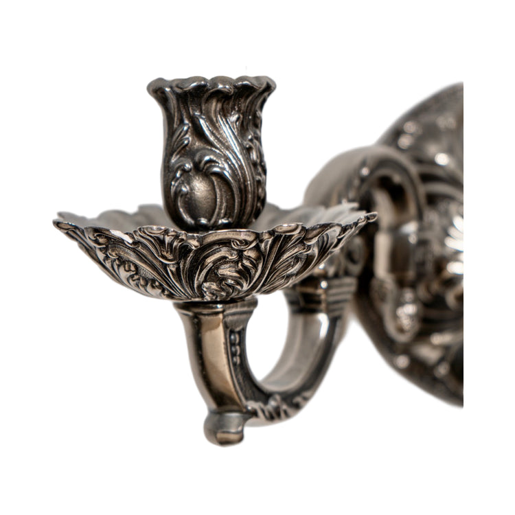 Pair of French Iron Wall Sconces - L-KCJM (L-KCJM)