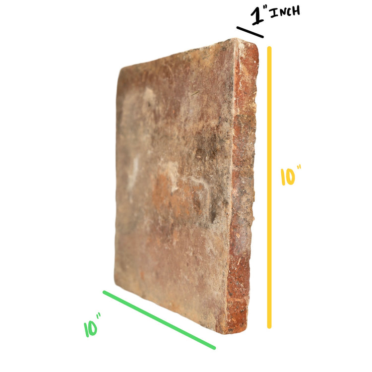 Reclaimed French Terracotta Tile (TC-MRUN)
