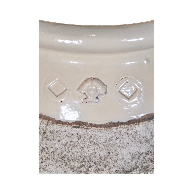 Contemporary French Glazed Terracotta Olive Jar (V-EVXL)