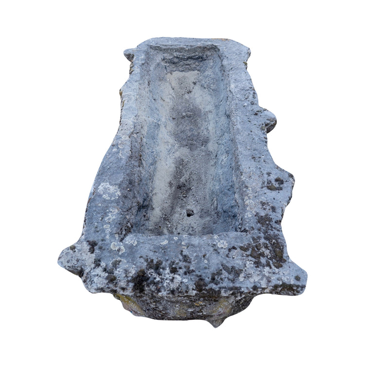 French Faux Bois Limestone Trough (T-ZCRG)