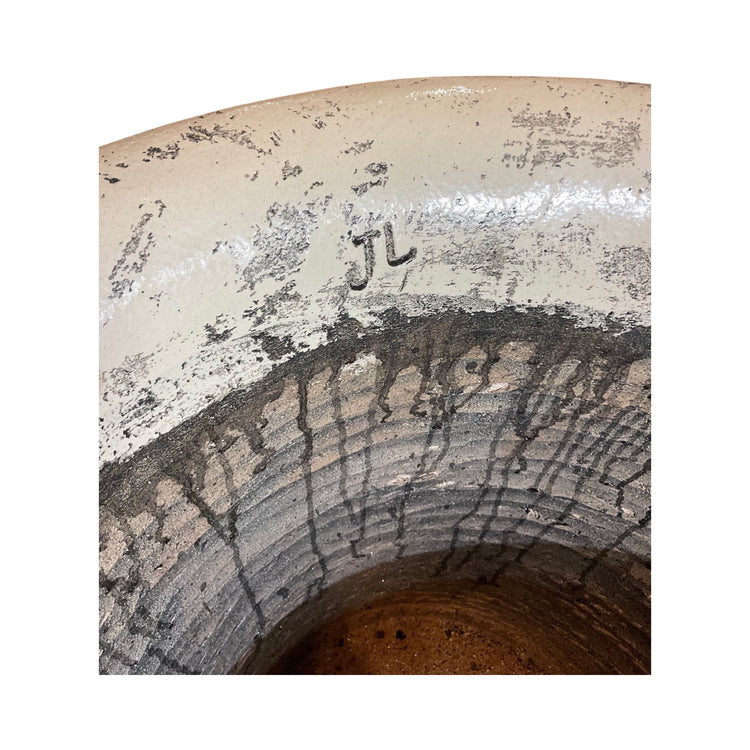 Contemporary French Glazed Terracotta Planter (V-MRDU)