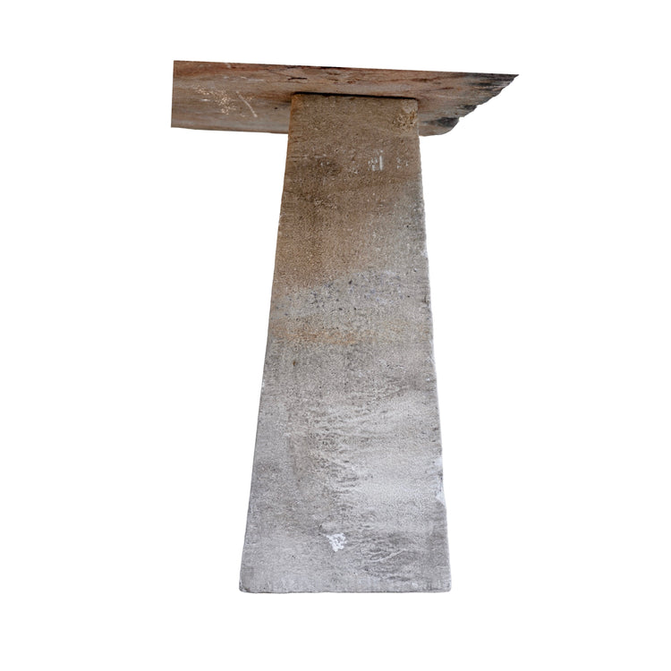 Antique French Limestone Table (GE-TFDJ)