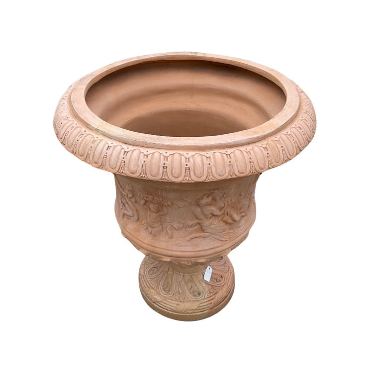 Midcentury Italian Terracotta Urn (V-WNKZ)