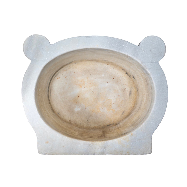 Antique French White Carrara Marble Sink (S-SLDJ)