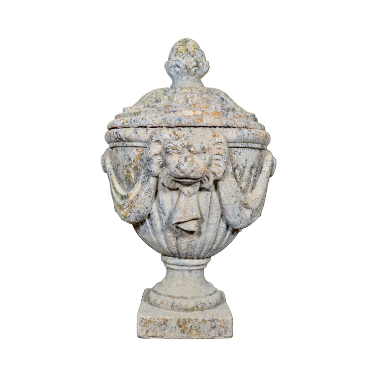 Contemporary French Reconstituted Stone Urn (V-V931)