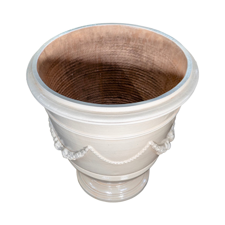 Contemporary French Glazed Terracotta Vase (V-HRFB-A)