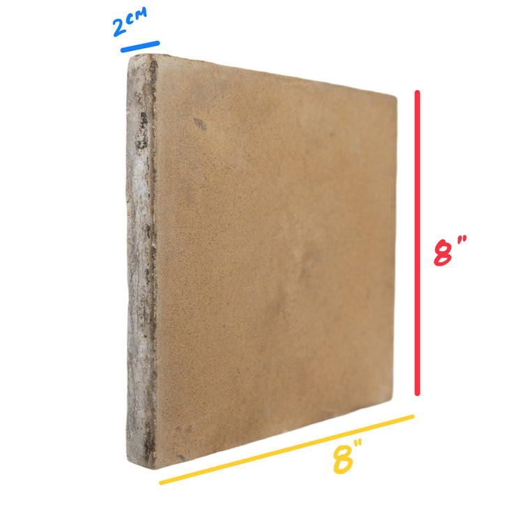 French Camel Cement Tile (FL851-B)
