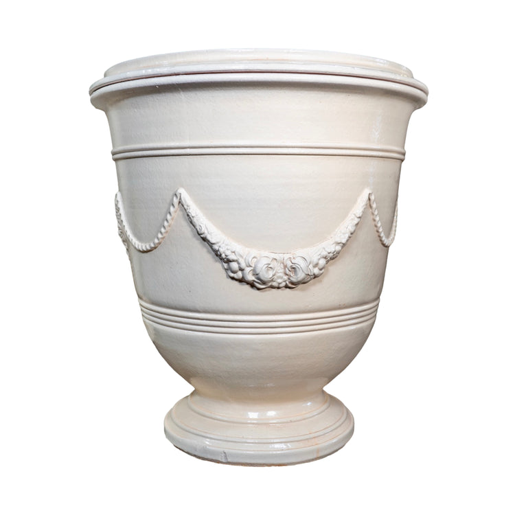 Contemporary French Glazed Terracotta Vase (V-HRFB-A)