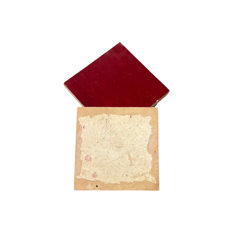 Moroccan Glazed Red Apple Terracotta Tile (TC-M-APPLE)