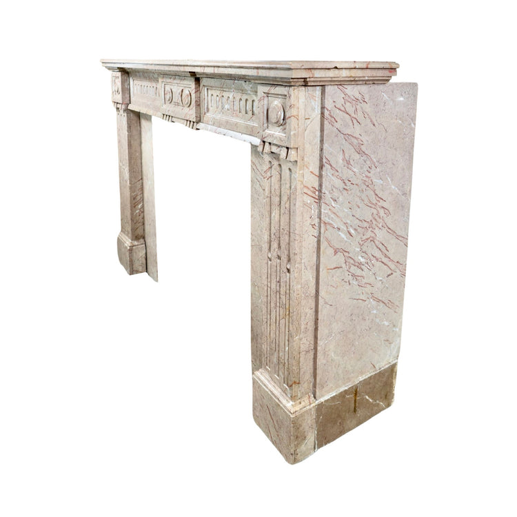 Antique French Brignoles Marble Mantel (MCH1020)