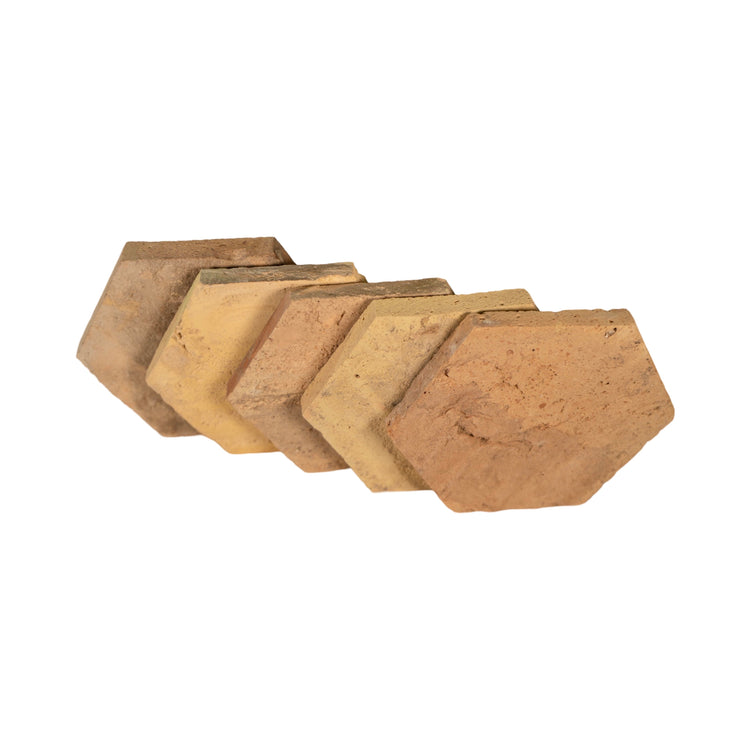 Reclaimed French Terracotta Hexagonal Tile (TC006)