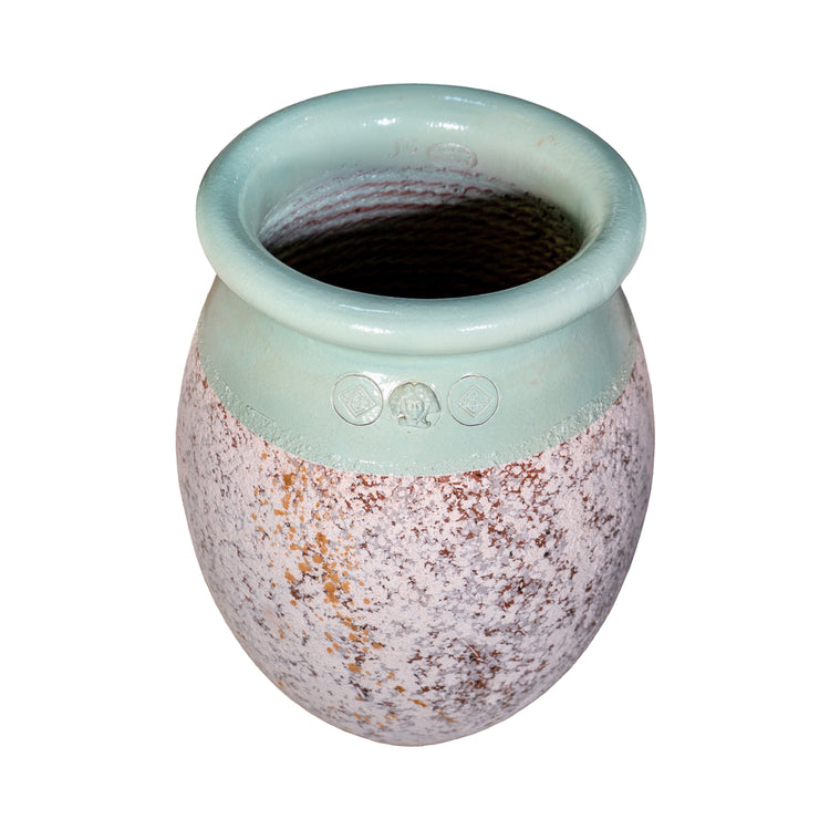Contemporary French Glazed Terracotta Olive Jar (V-WRXS)