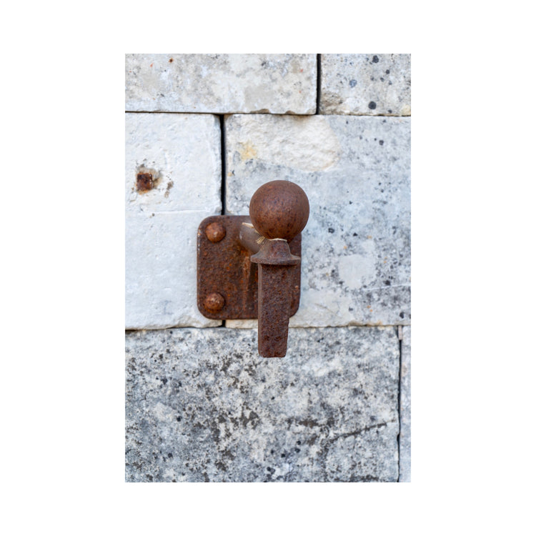 Antique French Limestone Wall Fountain (F-Q1YG)
