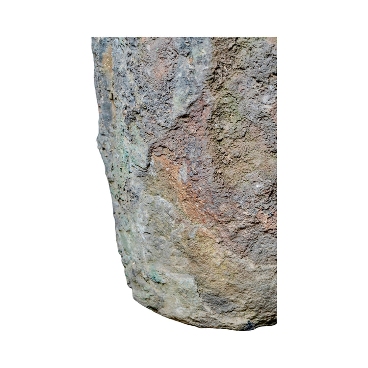 Antique French Volcanic Lava Stone Planter (V-CHME)