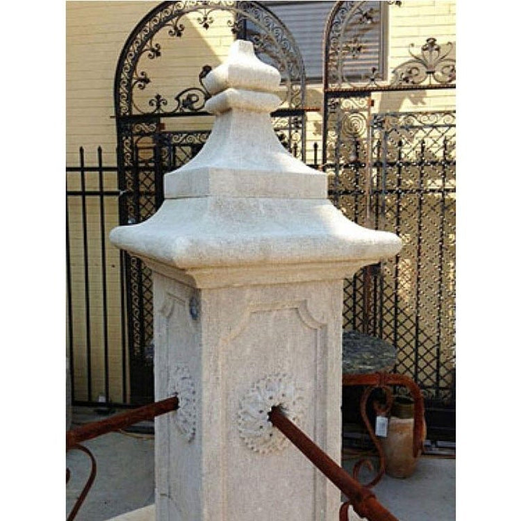 Contemporary French Limestone Central Fountain (FO118)