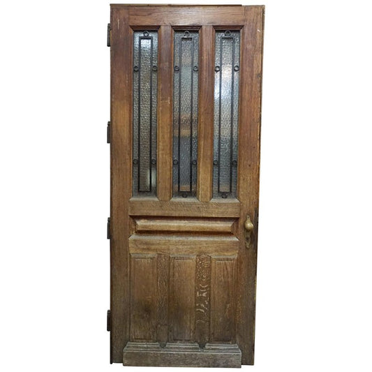 Antique French Ironwork Door (D710)
