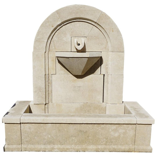 Contemporary French Limestone Wall Fountain (FO200)