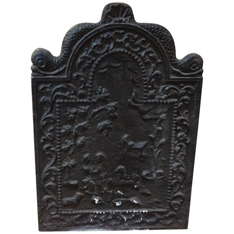 French Iron Fireback (X3102)