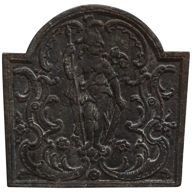 French Iron Fireback (X3103)