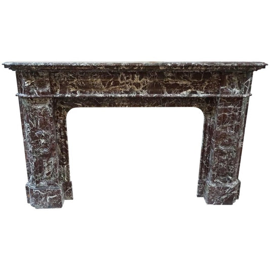 Antique French Marble Mantel (MCH1041)