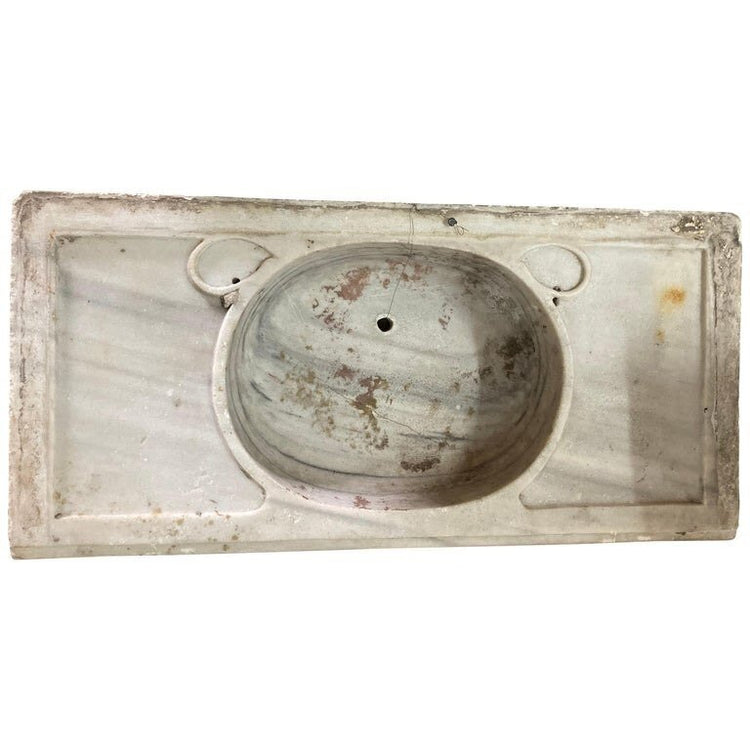 Rectangular Antique Marble Sink