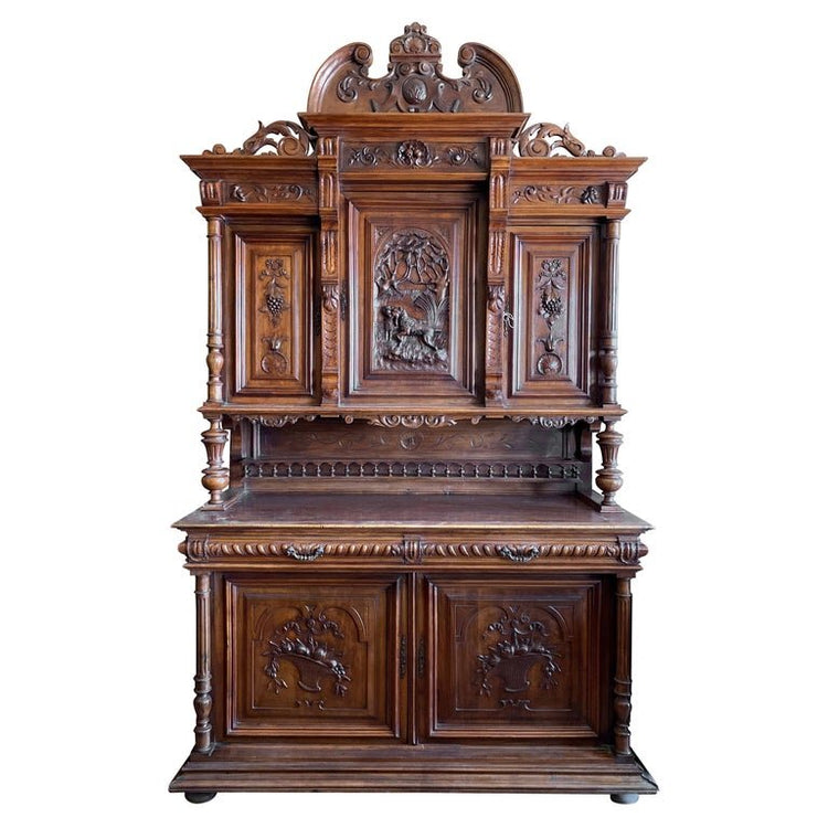French Wooden Cabinet (F175)