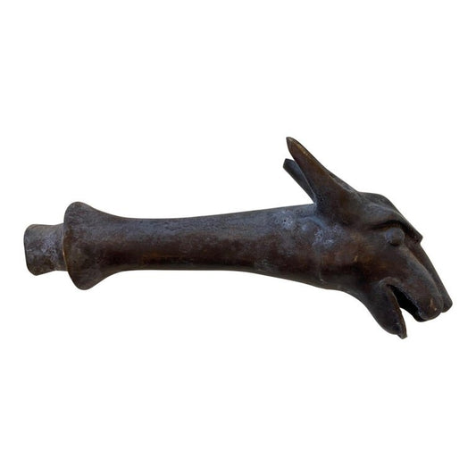 French Brass Animal Face Water Spout