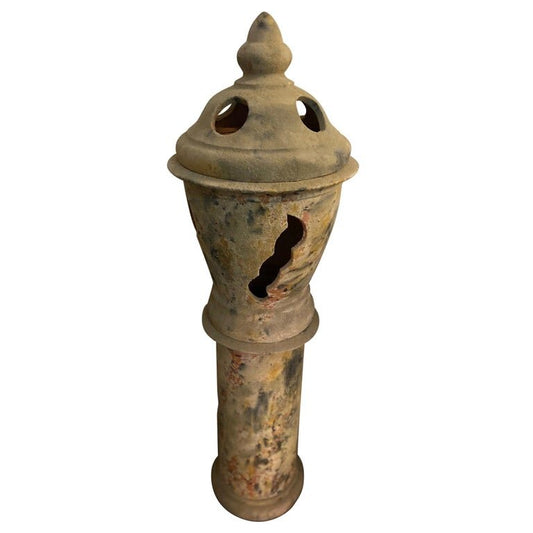 French Terracotta Chimney Top (FA-V944)
