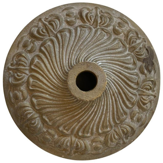 Carved Brass Escutcheon