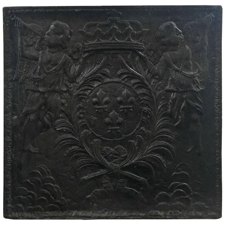 French Iron Fireback (X2092)