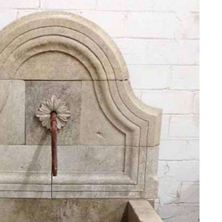 Contemporary French Limestone Wall Fountain (FO99)