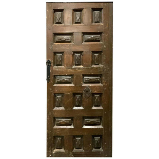 Antique Spain Maple Door (D835)
