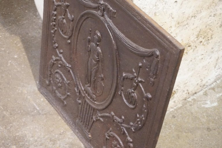 French Iron Fireback (X3098)