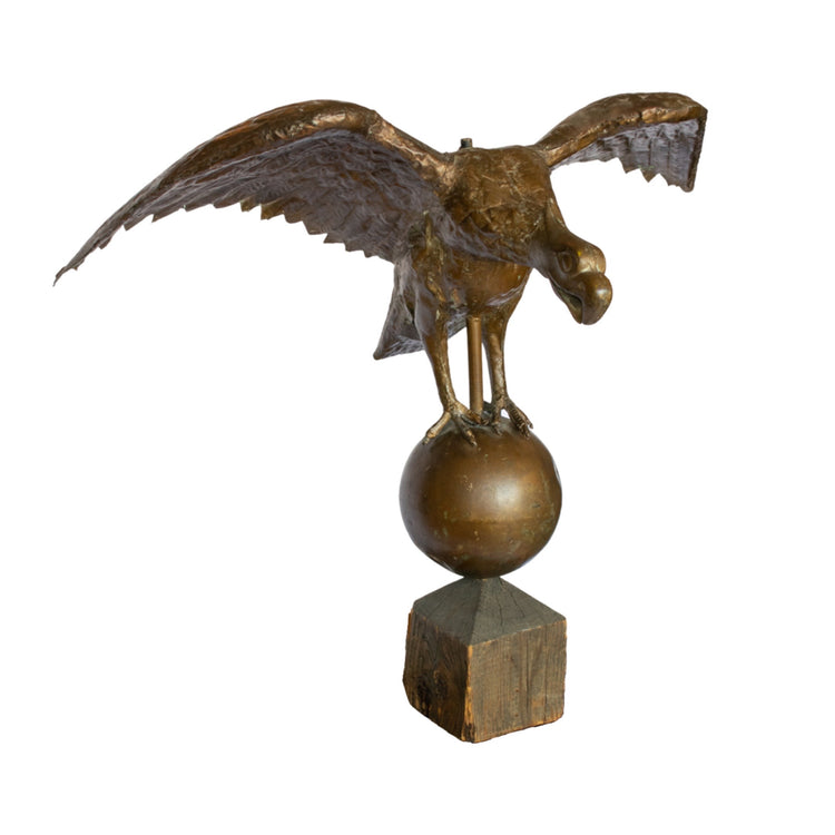 American Copper Eagle Sculpture