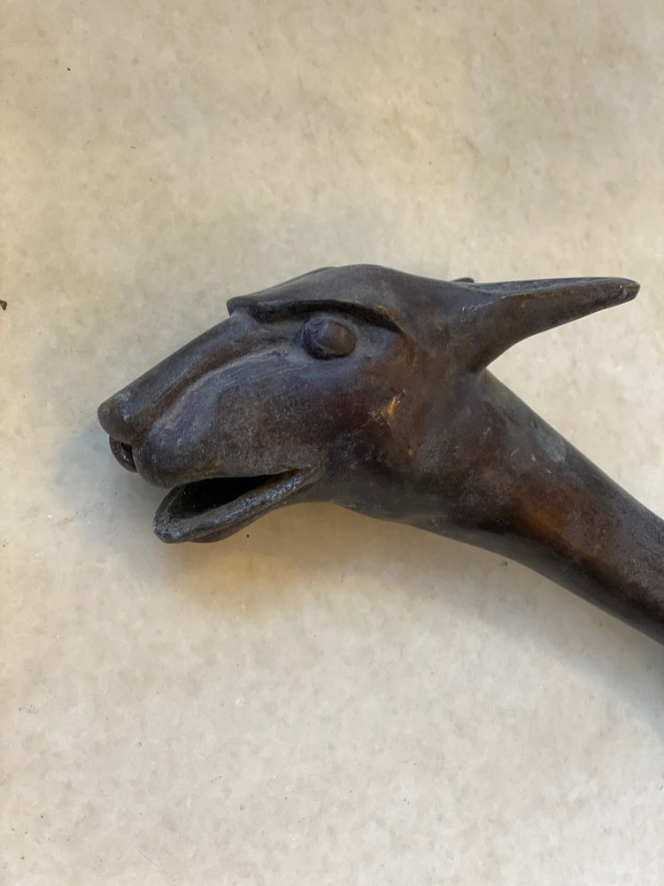 French Brass Animal Face Water Spout