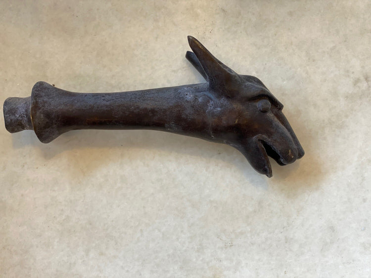 French Brass Animal Face Water Spout (HW016)