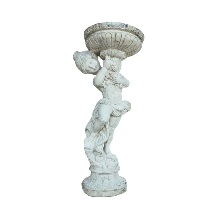 Pair of Italian Limestone Composite Sculptures (GE-EZUP)