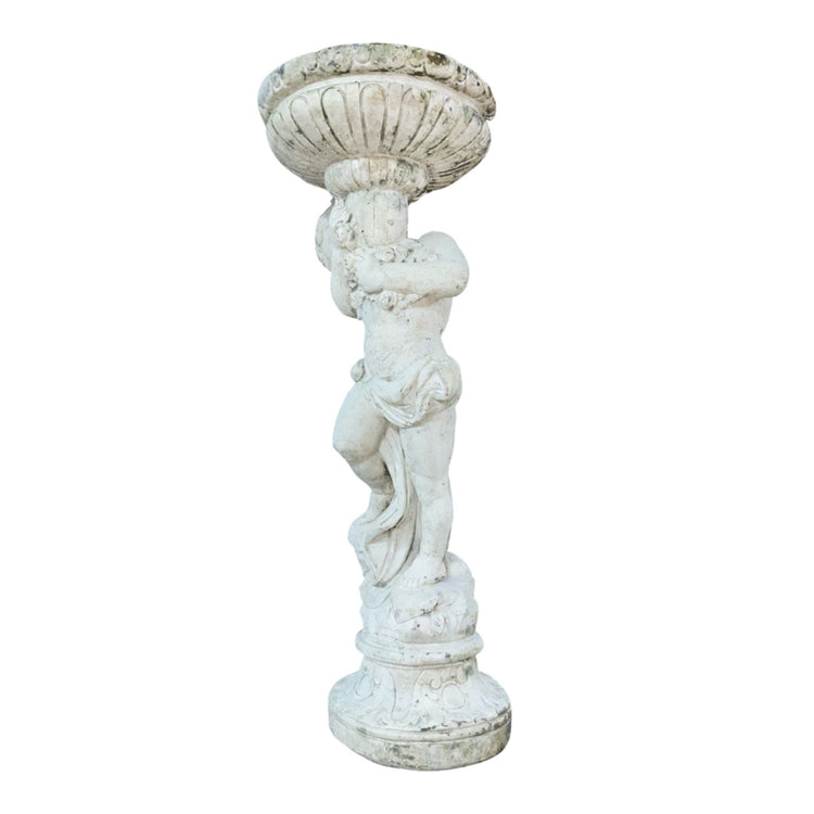 Pair of Italian Limestone Composite Sculptures (GE-EZUP)