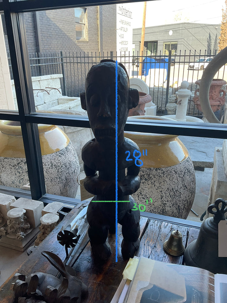 Antique African Wooden Sculpture (HD-FY2U)