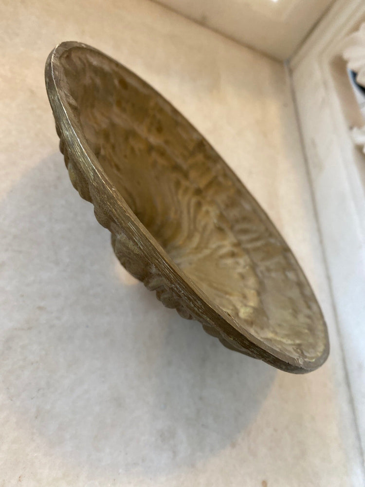 Carved Brass Escutcheon (HW022)