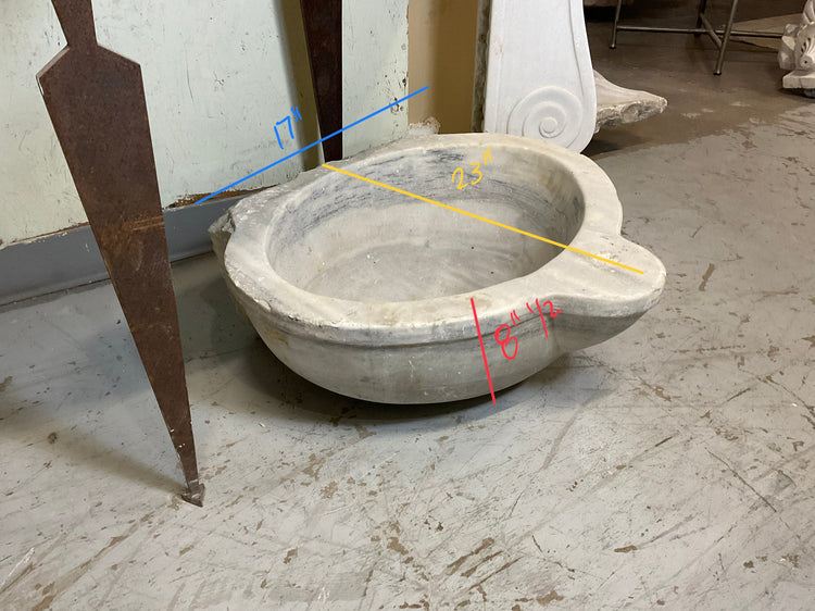 Greek White Marble Sink (S-GWCS)