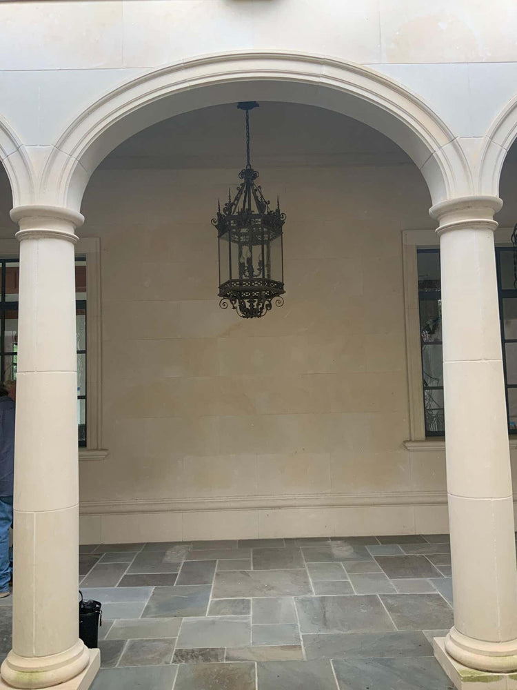 French Bronze Chateau Lantern (L101)