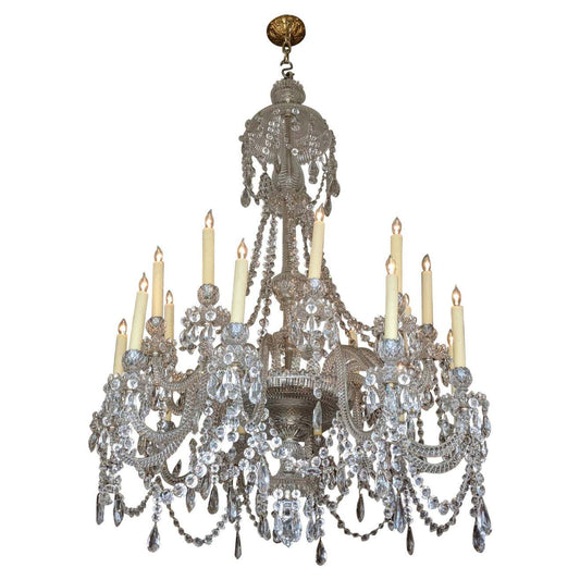 French Baccarat Crystal Chandelier (L106)