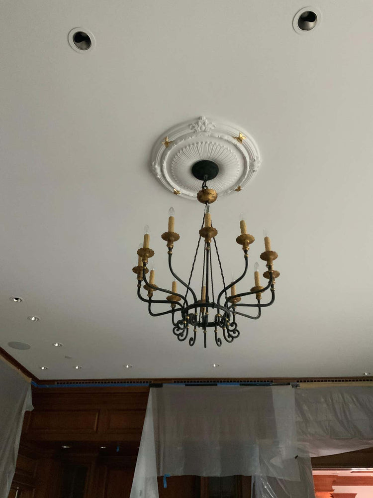 French Bronze Chandelier (L110)
